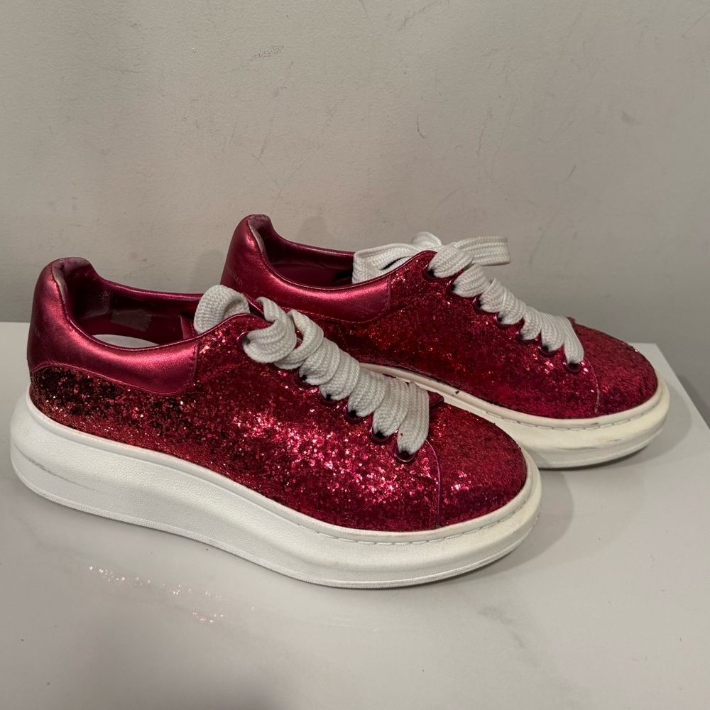 Authenticated Alexander McQueen Oversized Sneakers - image 4